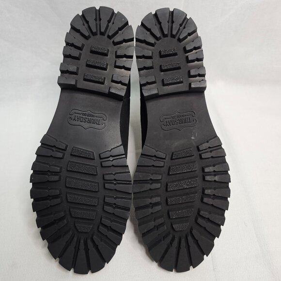 Thursday Boot Co Legend Chelsea Matte Black Suede Leather Women's Size US 8.5 - Picture 8 of 10